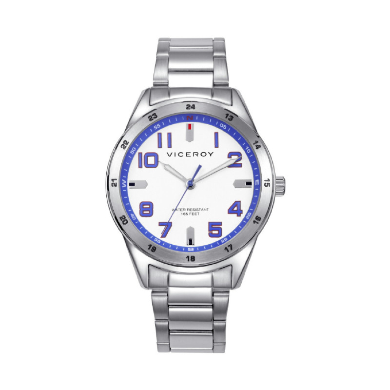 RELOJ ACERO BRAZALETE NIÑO VA - 401475-04