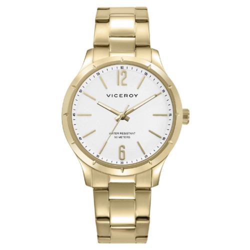 RELOJ ACERO IP DORADO BRAZALETE SR VA - 401493-05
