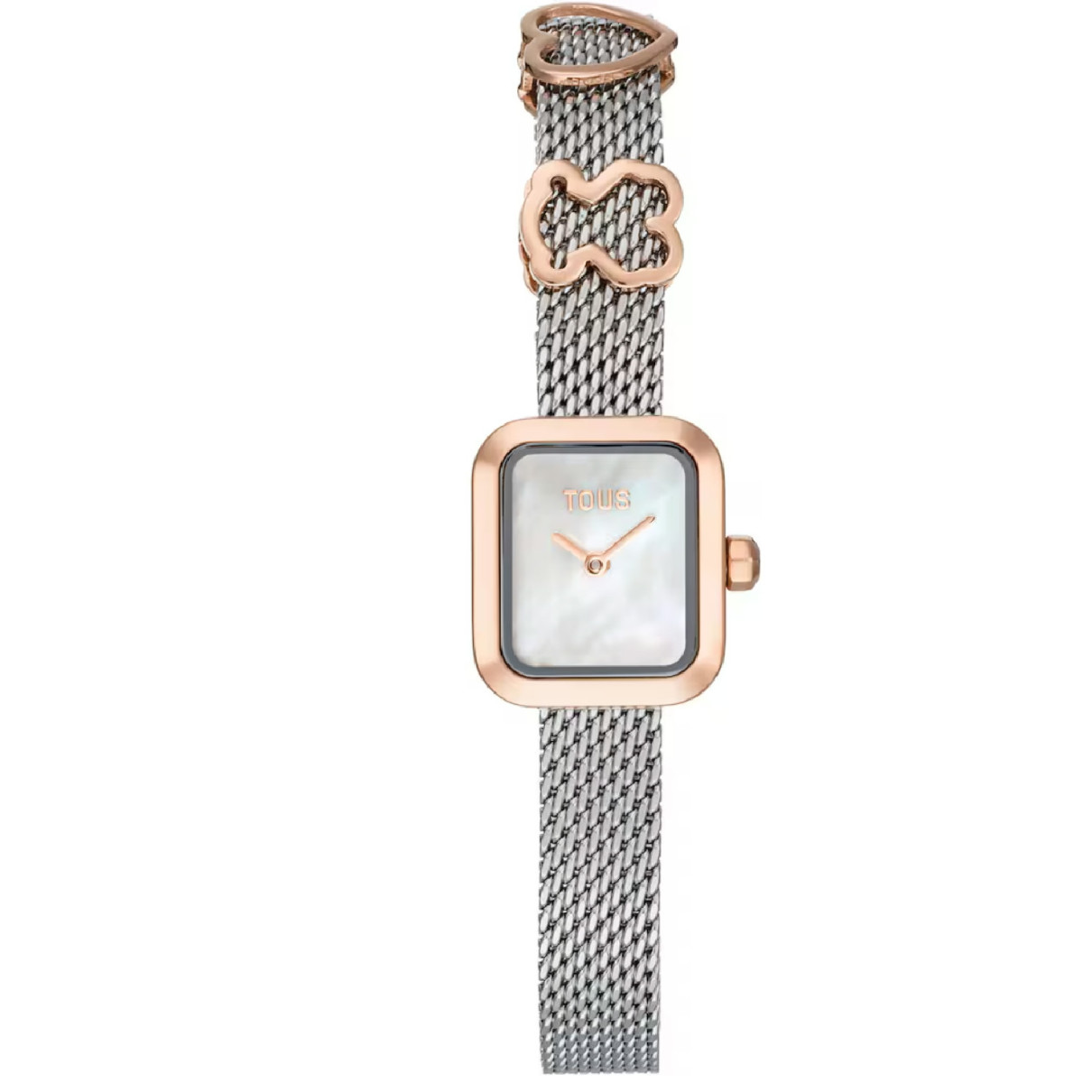 RELOJ ANALÓGICO ESFERA NÁCAR ICON TIME CHARMS