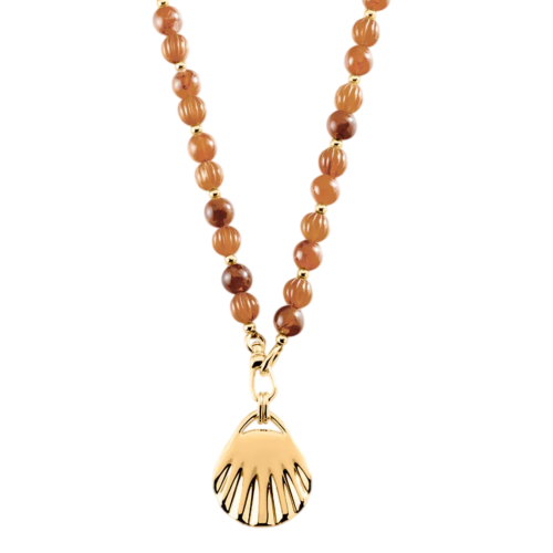 NEC2MADEL - Collar, perlas resina y meda - 2681185-236-TU