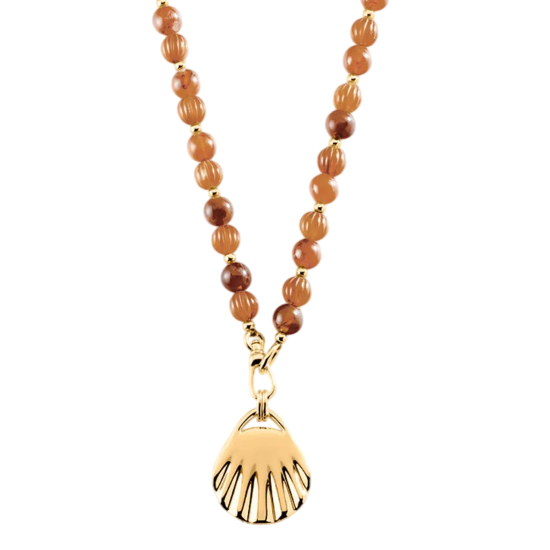 NEC2MADEL - Collar, perlas resina y meda - 2681185-236-TU