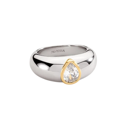 RIN5VICTOIRE -  Anillo, CZ lagrima - 2250201-136-52