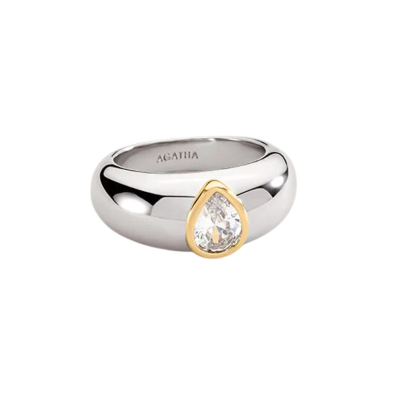 RIN5VICTOIRE -  Anillo, CZ lagrima - 2250201-136-52