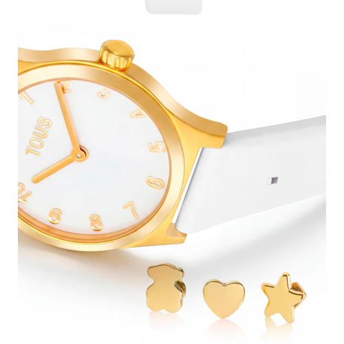 RELOJ EPIC ICON CHARMS KDT IPG SILIC BLC - 3000148900