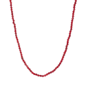 CADENA V&V BOLAS CORAL SINTETICO ROJO - X4855240