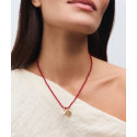 CADENA V&V BOLAS CORAL SINTETICO ROJO - X4855240