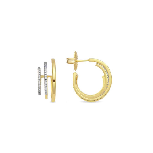 PENDIENTES MACAIMA PLATA DE LEY 925 - ET586Y0000