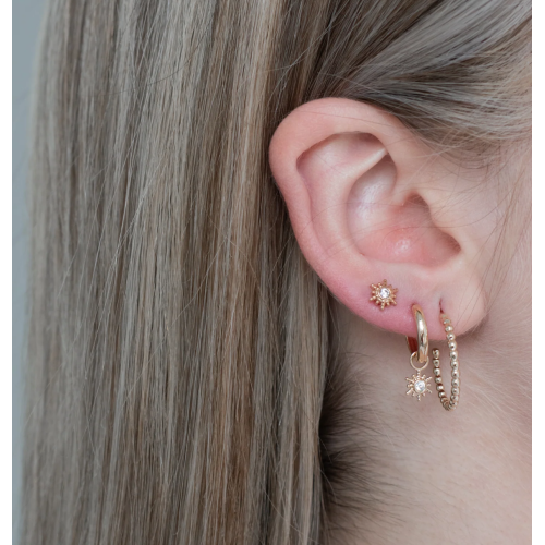 PENDIENTES SURE VALENTINA MINI GOLDEN PA - 910125984CH.2
