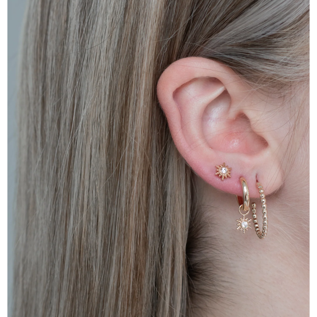 PENDIENTES SURE VALENTINA MINI GOLDEN PA - 910125984CH.2