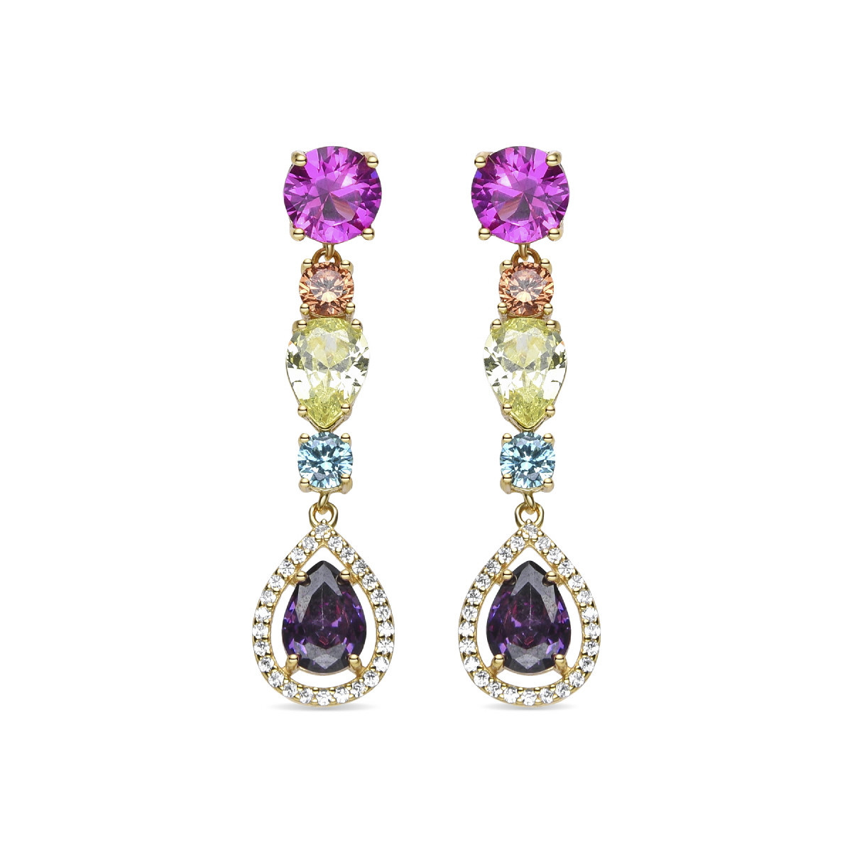 PENDIENTES LUXENTER LIGRIM PLATA 925 - EXA683Y2000