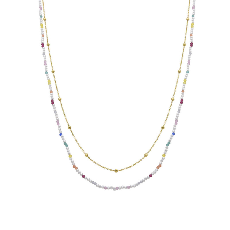 COLLAR LUXENTER DERIZ PLATA 925 - NXA484Y11400
