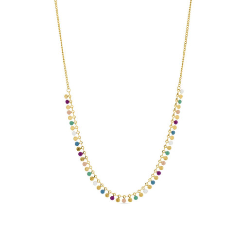 COLLAR LUXENTER HARAIM BAÑO ORO 18 KTES - SGNM07562600