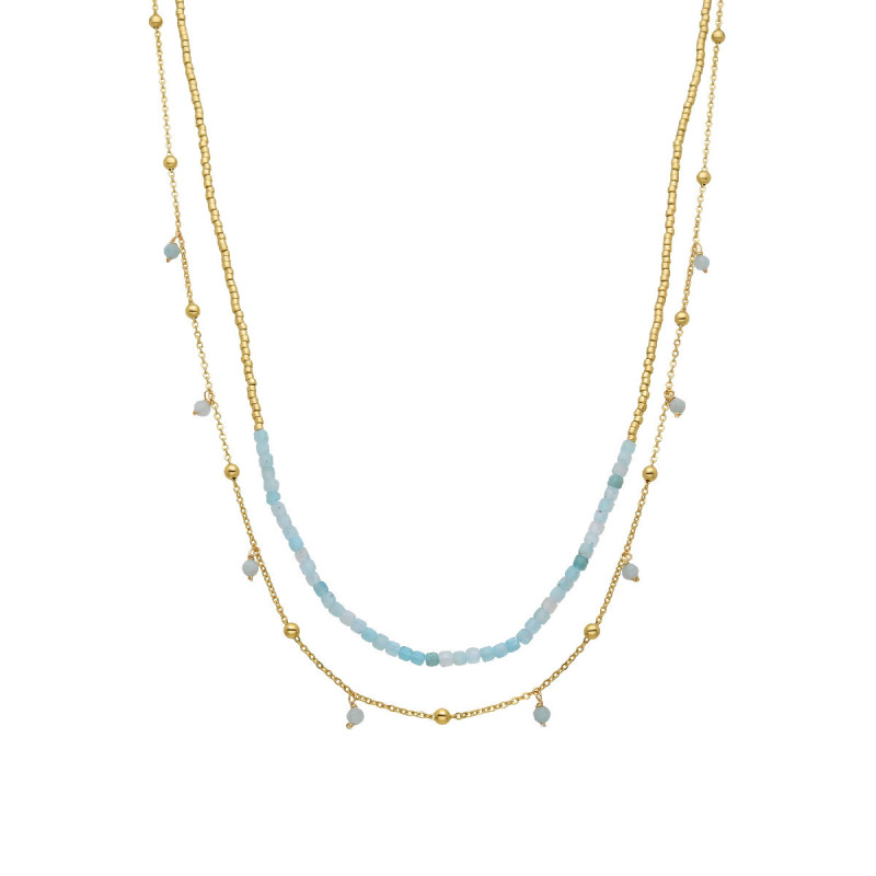 COLLAR LUXENTER AKYA BAÑO ORO 18 KTES - SGNX2959400