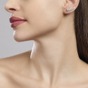 PENDIENTES MABINA PLATA TREPADOR CIRCONITA - 563103